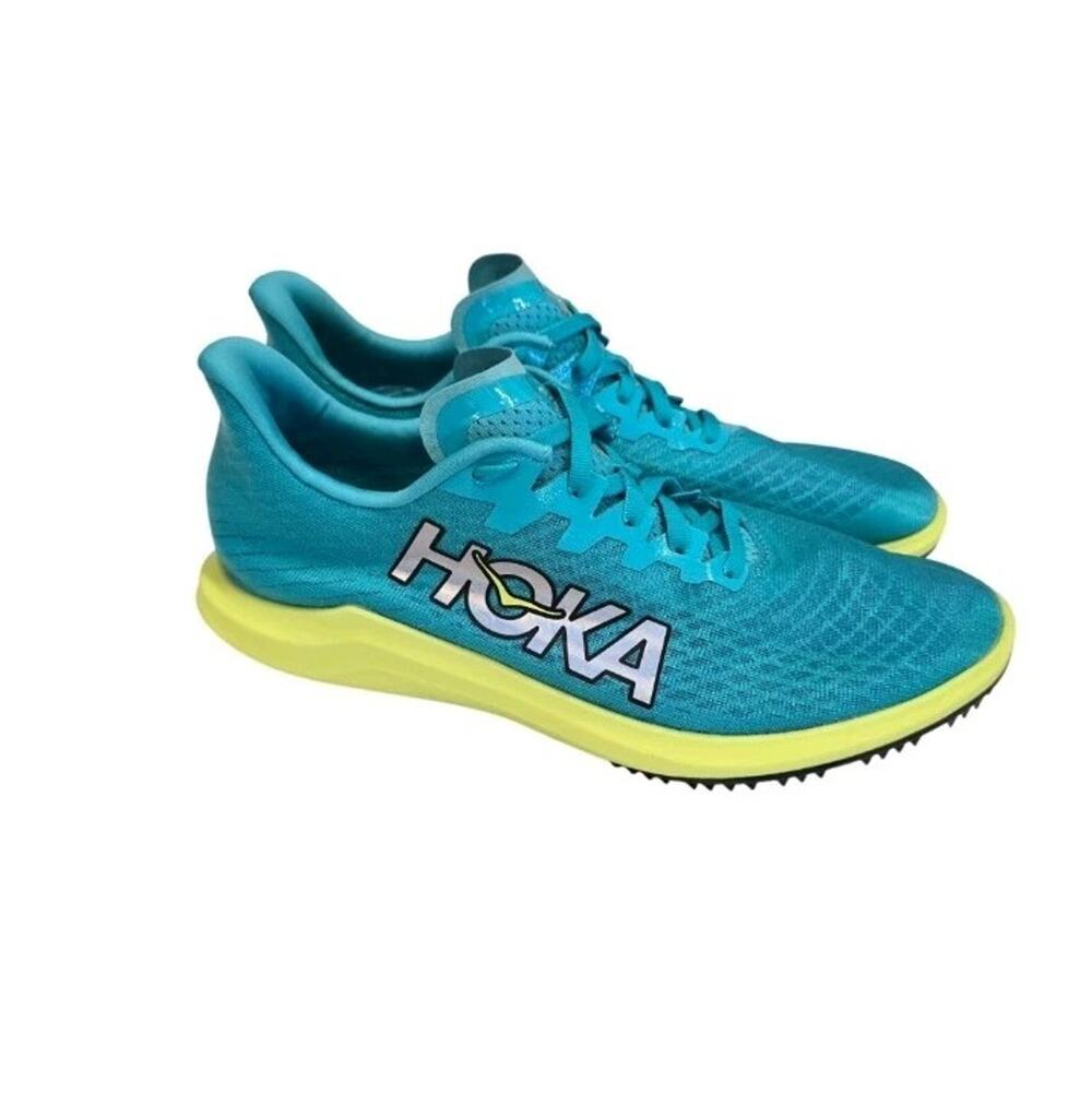 Hoka Cielo X 2 LD Track Spikes Cyan Primrose 1134533 Men 10.5 Women 12 Racing
